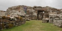 Main entrance to Gurness broch